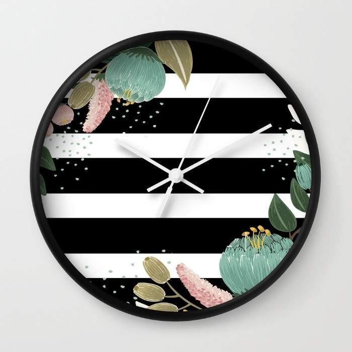 Fancy Lines Wall clock Main image