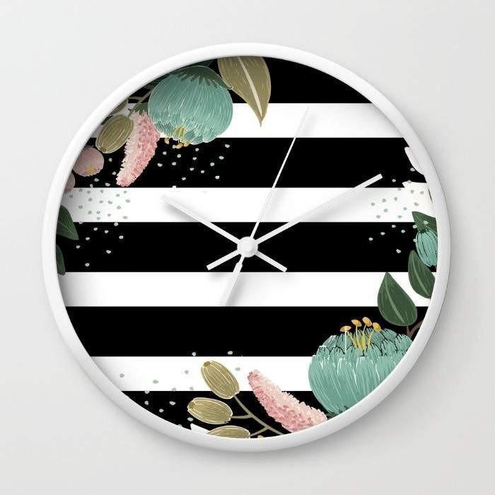 Fancy Lines Wall clock Secondary image