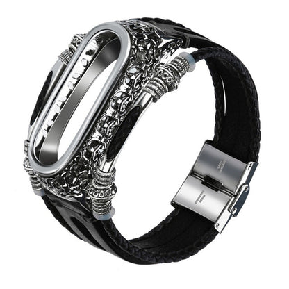 fitness bracelet Replacement Leather Wristband