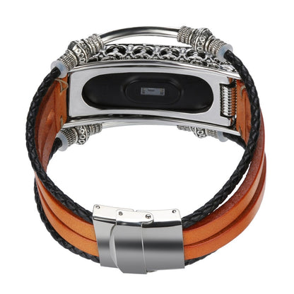 fitness bracelet Replacement Leather Wristband
