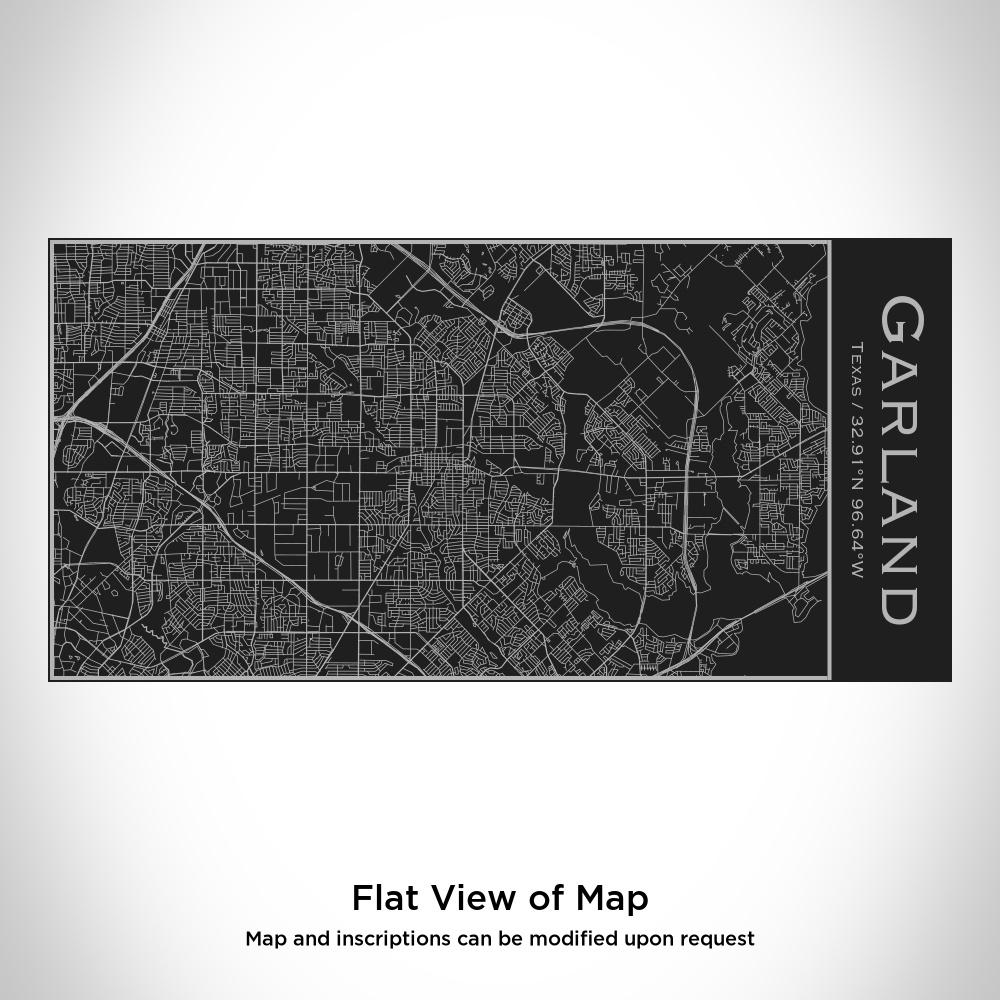 Garland - Texas Map Insulated Bottle in Matte Black