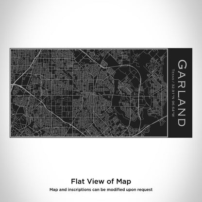 Garland - Texas Map Insulated Bottle in Matte Black