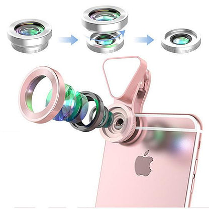 Glow Face 3 In 1 Photo Lens And Fill Lighting Clip