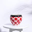 Apple Ceramic Pot - Big (Rose Red)