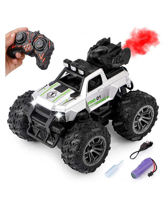 Remote Control Car Big Size Rock Crawler Water Mist Smoke