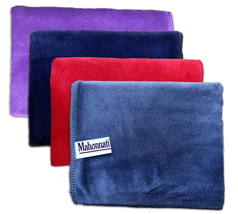 Microfiber car cleaning cloth 4 pcs Multicolor Extra Large 40x60cm