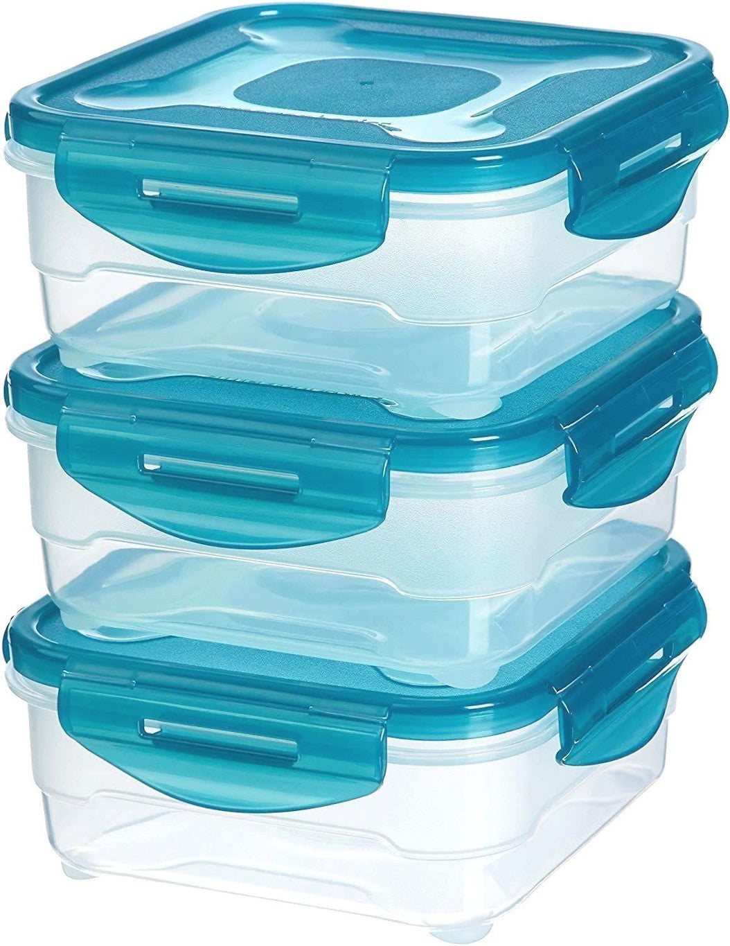 Plastic Air Tight Modular Fridge Storage Containers for Snacks Main image