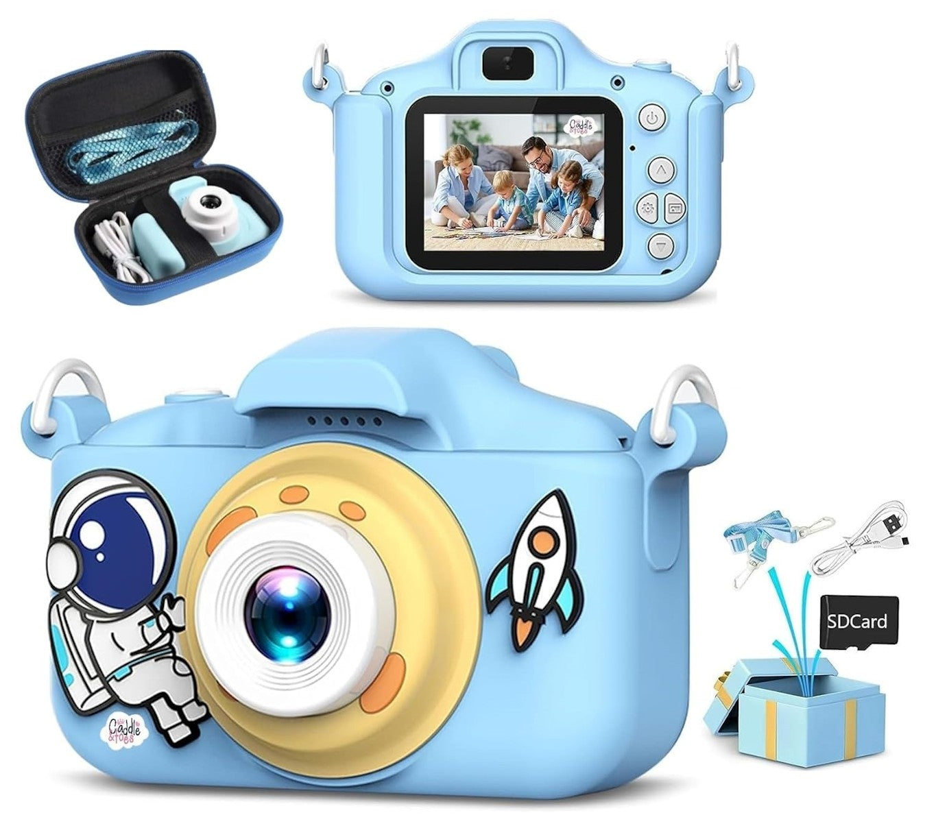 Kids Camera with Camera Case for Kids Aged 4-12 Yrs Astro