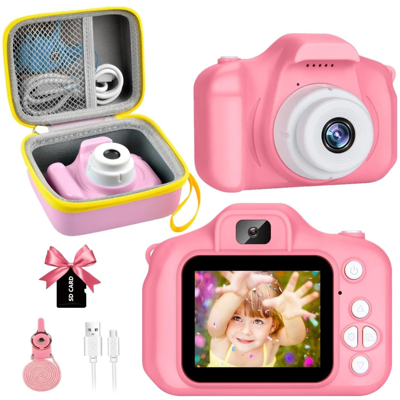 Kids Camera with Camera Case for Kids Aged 4-12 Yrs Camera with