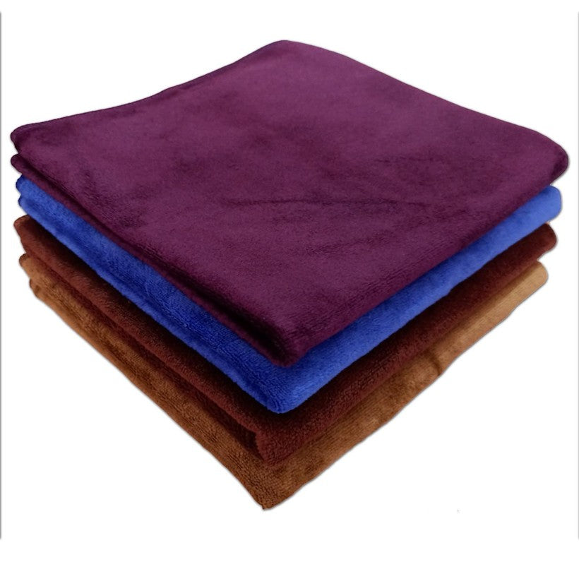 Microfiber Cleaning Cloth 400 GSM 40x60cms Mixed-Color Highly