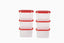 Cutting EDGE Plastic Container Set of 6