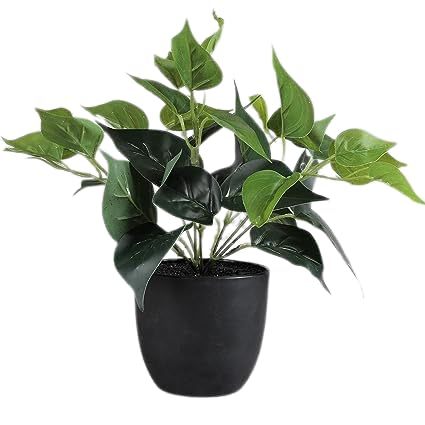 Artificial Plant Bush in Plastic Pot for Home Decor  (SIZE-10x10cm) Main image