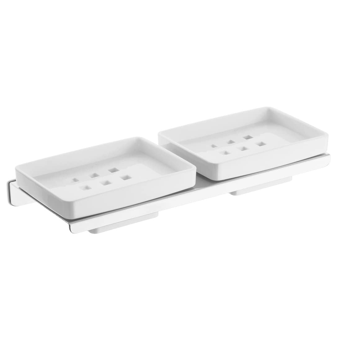 Double Soap Dish, Wall Mounted