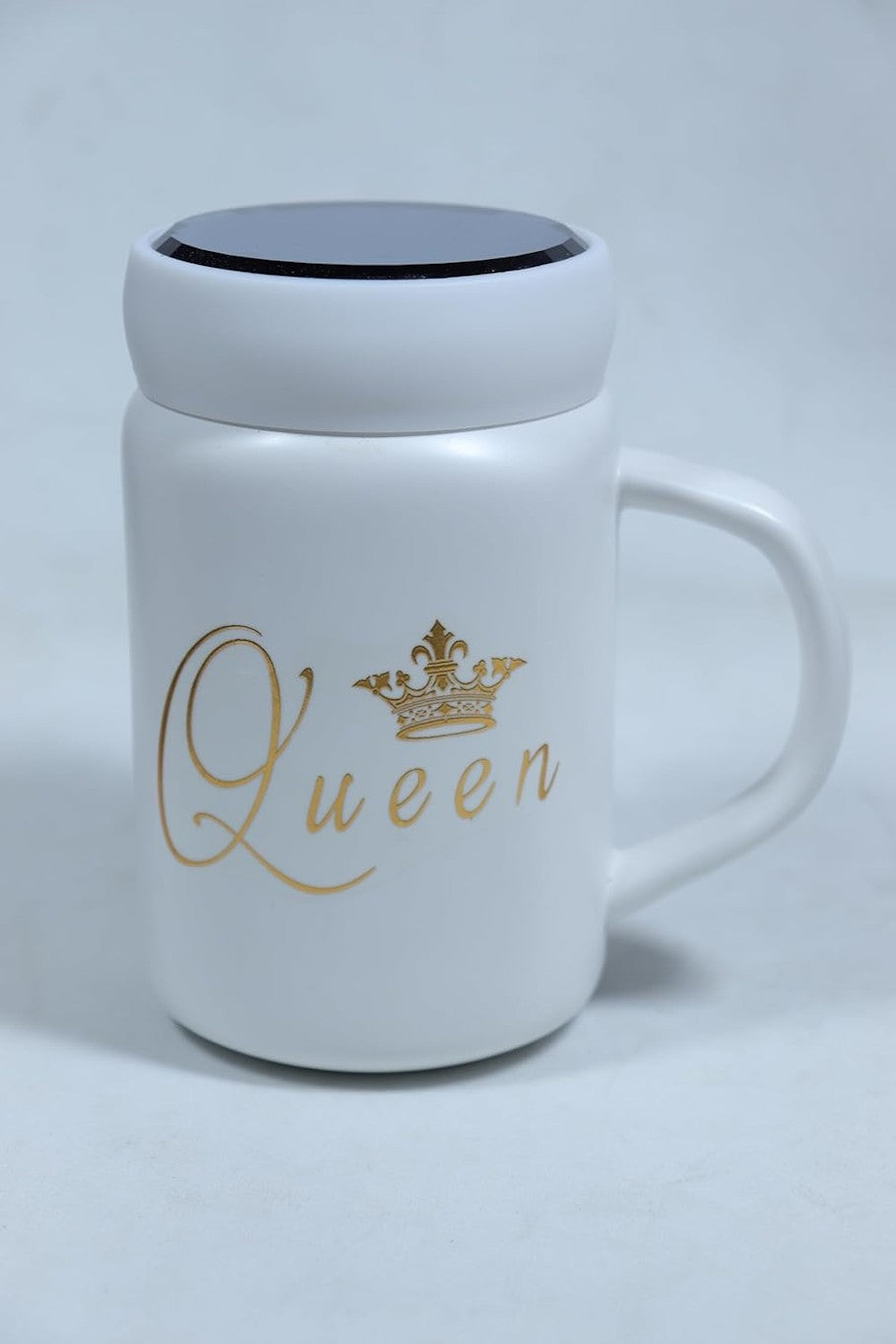 Designing Ceramic Glass Coffee Mug  Queen Patterns (Size-400ML) Main image