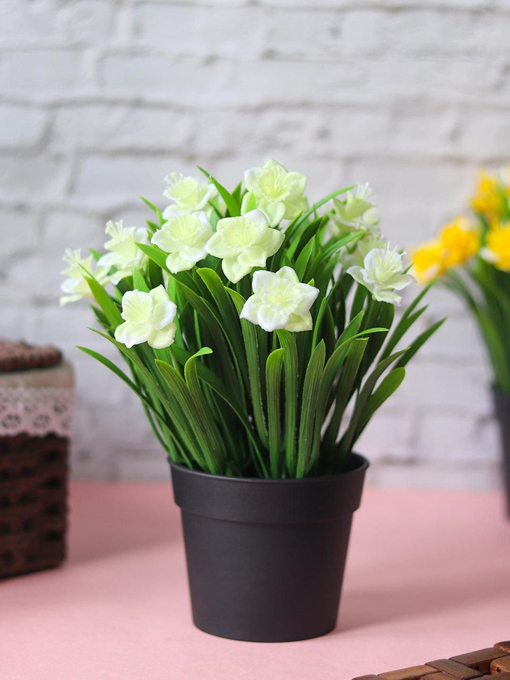 Artificial Flower With Pot