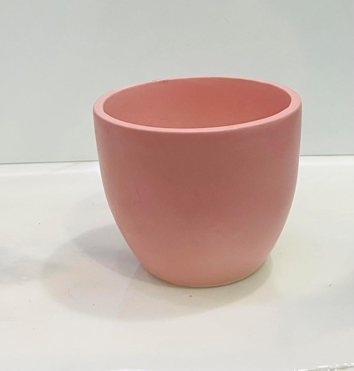 Ceramic Flower Pot for Small Indoor/Outdoor Decorative Planter, 4.25 Main image