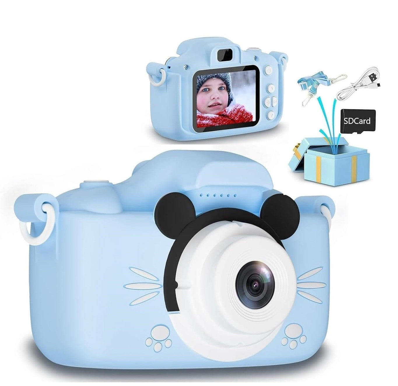 Kids Camera with Camera Case for Kids Aged 4-12 Yrs Camera with