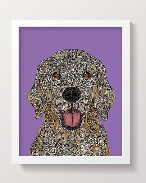 Golden Retriever Art Print