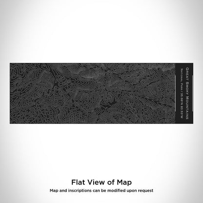 Great Smoky Mountains National Park - Tennessee Map Insulated Cup in