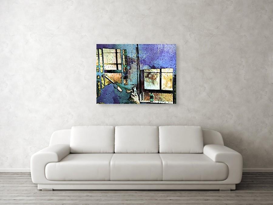 Hat and Glass Bottle Abstract Pop Art Coffee Mug