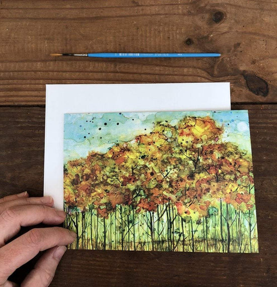 Autumn Forest : Greeting Card