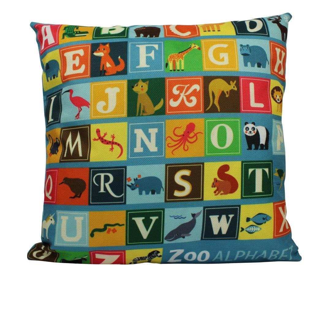 Alphabet | ABC | Alphabet Blocks | Baby Nursery Decor | Pillow Cover |