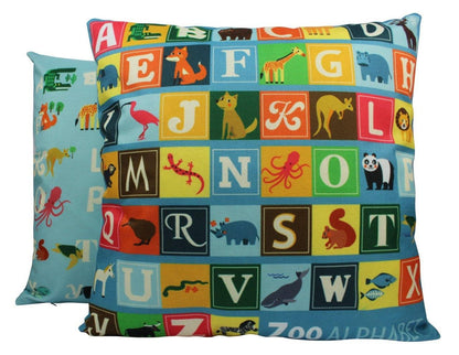 Alphabet | ABC | Alphabet Blocks | Baby Nursery Decor | Pillow Cover |