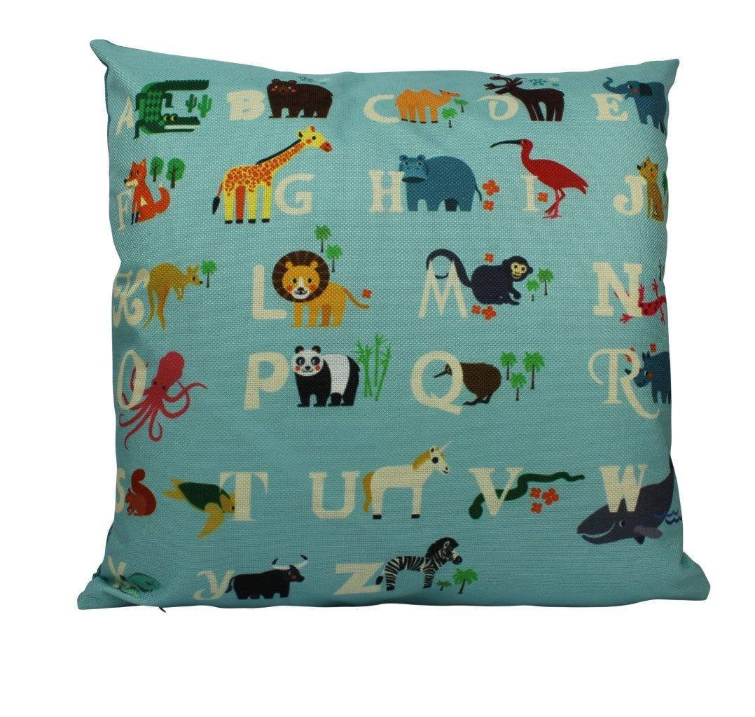 Alphabet | ABC | Alphabet Blocks | Baby Nursery Decor | Pillow Cover |