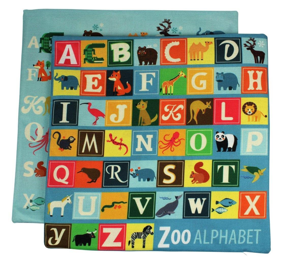 Alphabet | ABC | Alphabet Blocks | Baby Nursery Decor | Pillow Cover |