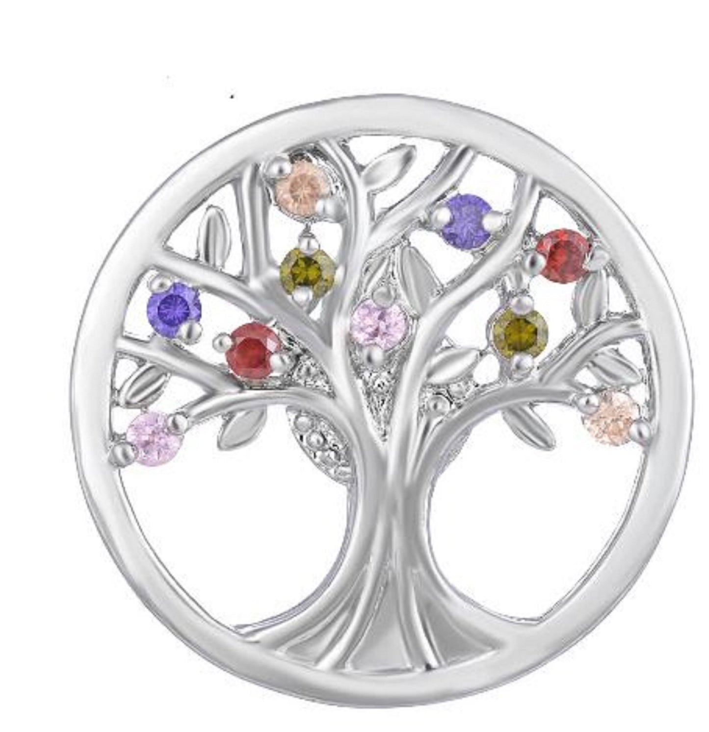 Crystal - Snap Jewelry - Tree of Life Snap - Snap Jewelry - Ginger