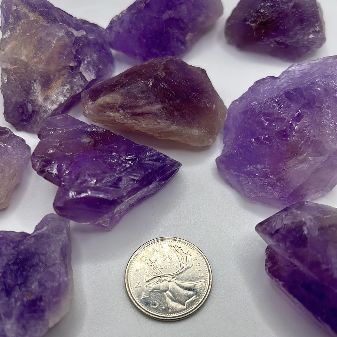 Amethyst Premium Rough Cut (lb)