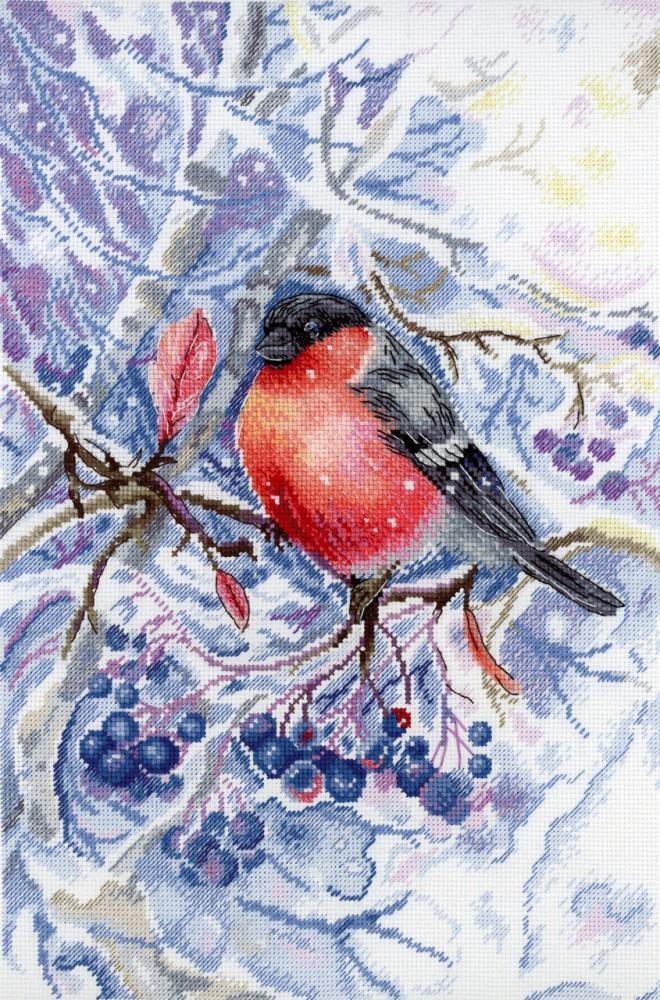 In the Snowing Forest SNV-665 Counted Cross Stitch Kit