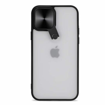 KIKO Selfie Camera Lens Cover Case with Stand for iPhone 13 ProMax