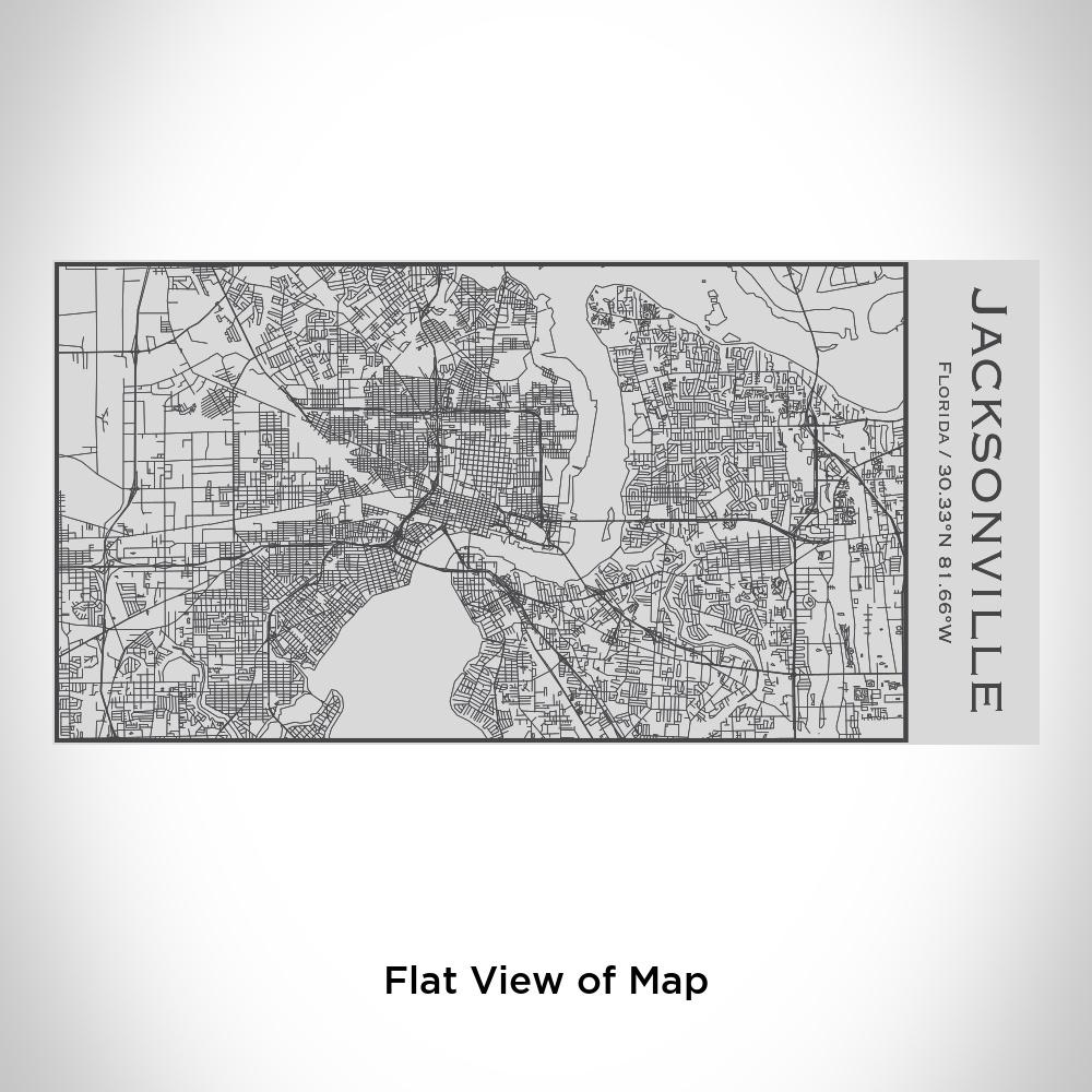 Jacksonville - Florida Map Insulated Bottle