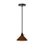 Pendant Light Modern Ceiling Brown Lamp Shade Chandelier~3172