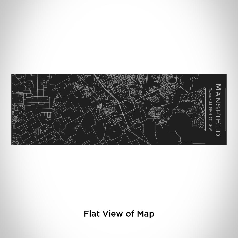 Mansfield - Texas Map Insulated Cup in Matte Black