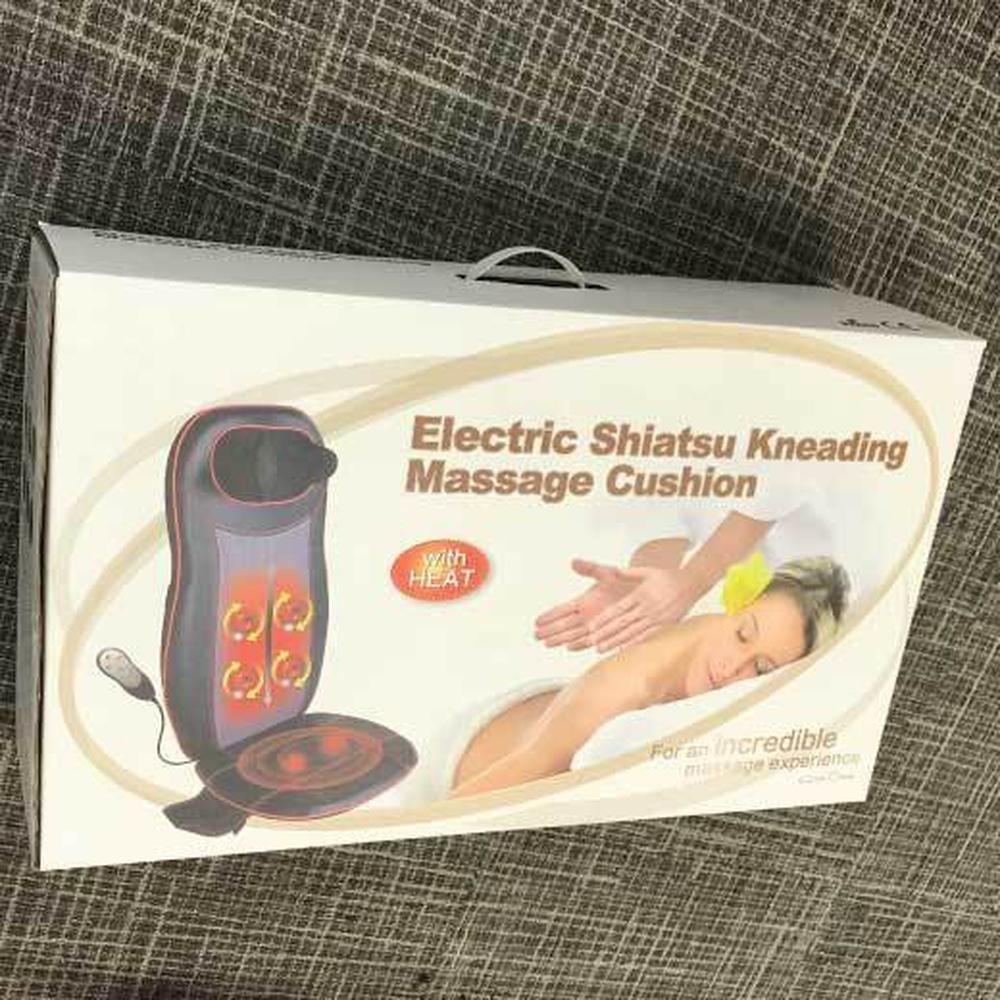 Massager Cushion - Chair Seat Kneading Shiatsu Heat Massage Portable