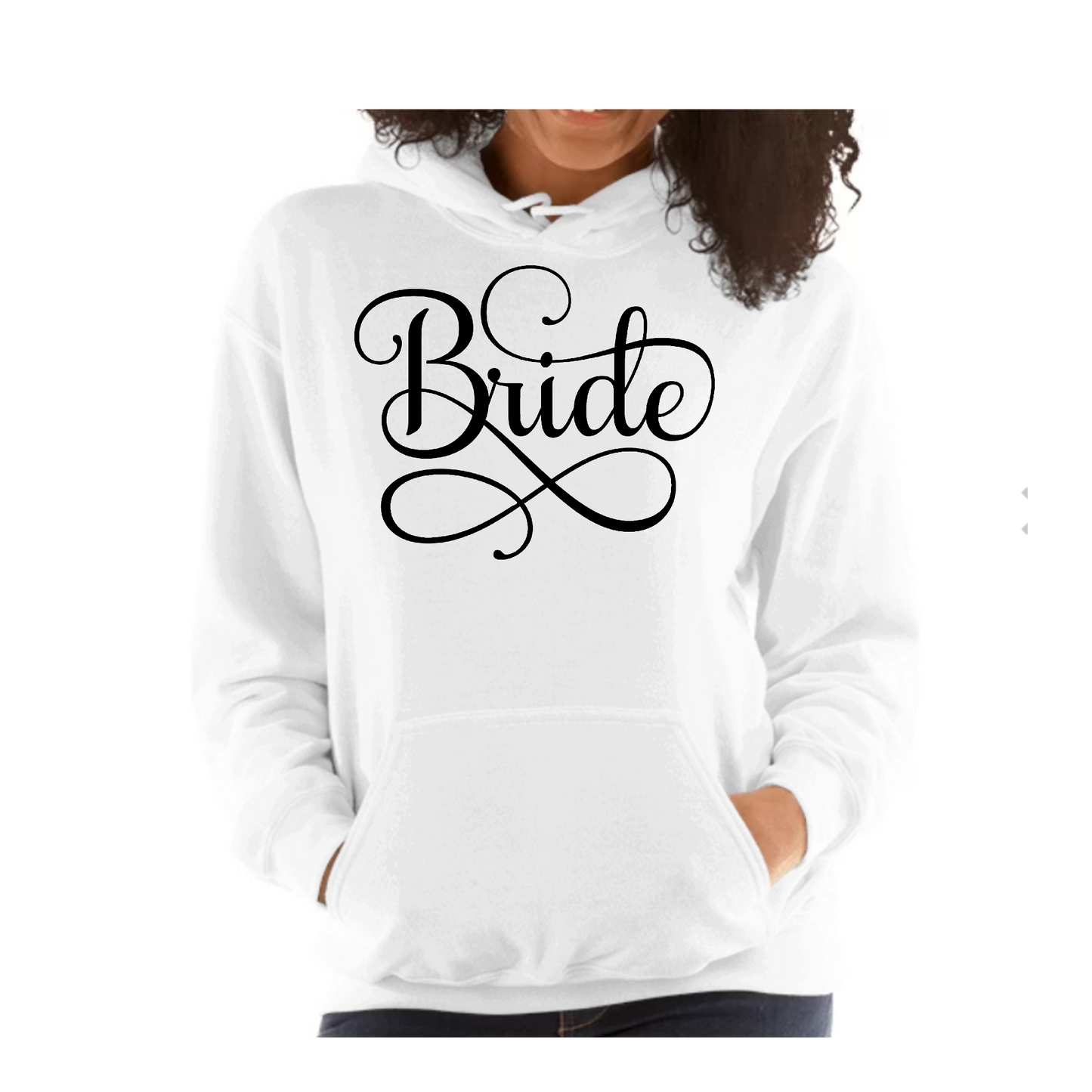 Womens Hoodie, Bride Accessories, Wedding