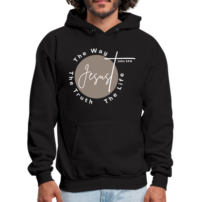 Mens Graphic Hoodie the Truth the Way the Life