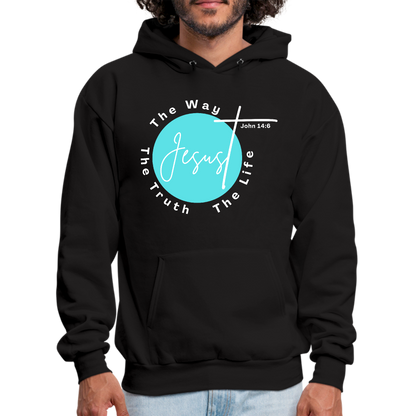 Mens Graphic Hoodie the Truth the Way the Life