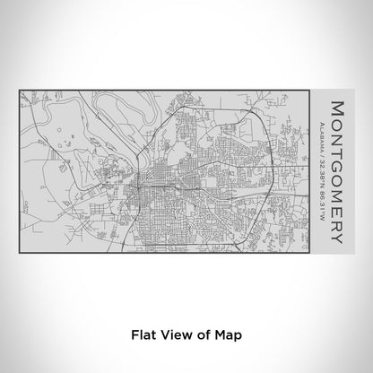 Montgomery - Alabama Map Insulated Bottle