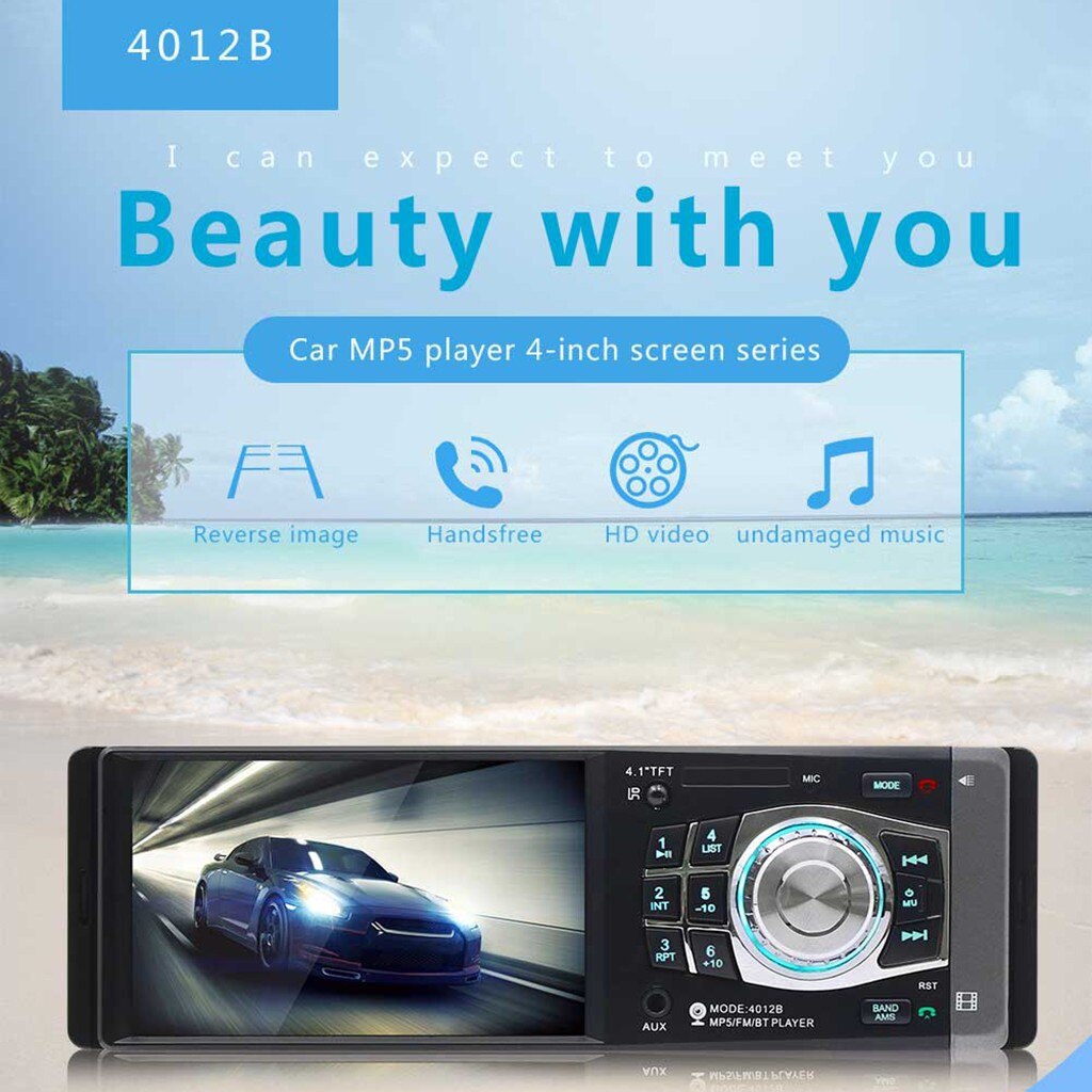 mp3 module mp3 player SWM 4012B 4.1 Inch Car MP3