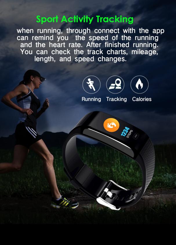 newSports Activity Sleep Tracker Heart Rate