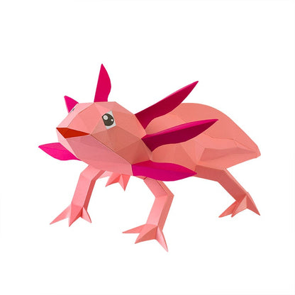 Axolotl Papercraft 3D Model