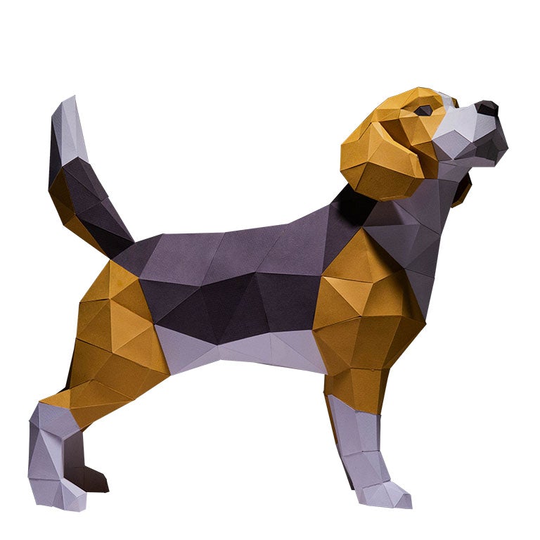 3D Beagle Dog Model Secondary image