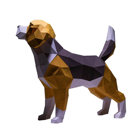 3D Beagle Dog Model