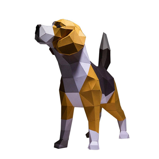 3D Beagle Dog Model