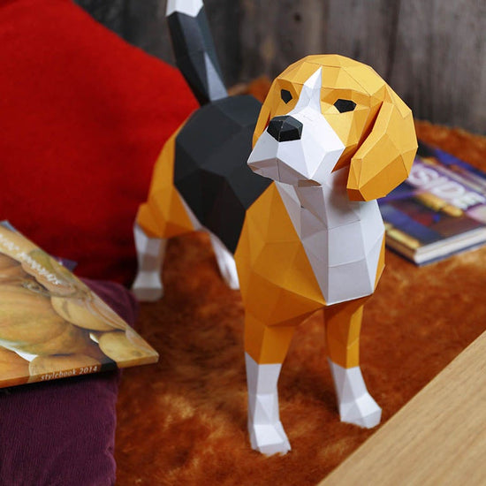 3D Beagle Dog Model