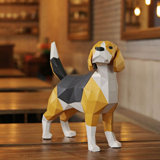 3D Beagle Dog Model