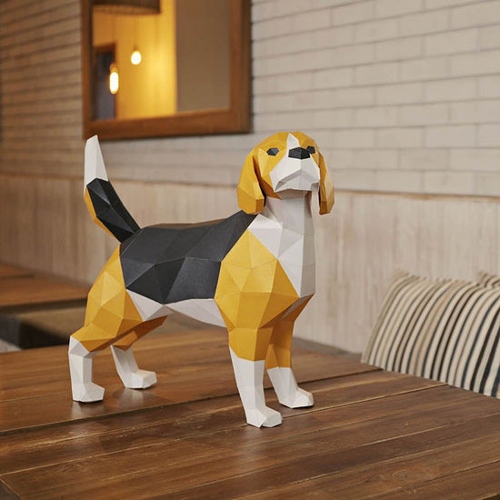 3D Beagle Dog Model